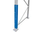 Schulte Lagertechnik Stützenschutz für Ständerrahmen S610-M18, H 800 mm, blau
