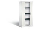 C + P Rollladenschrank Omnispace, 4 OH, abschließbar, B 800 x T 420 x H 1660 mm, Stahl/Kunststoff, verkehrsweiß