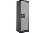 Sicherheitsschrank Typ 90 Asecos Q-CLASSIC-90, B 600 mm, Tür rechts, 3 Böden, asecos Silber