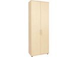 Schäfer Shop Genius Flügeltürenschrank TETRIS WOOD, 5 OH, Höhe inkl. Gleiter, B 800 mm, Ahorn-Dekor