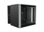 Enoc Wandschrank 9HE 3tlg. sw 19"600x500x535mm Wr2 9-65-S (58602)