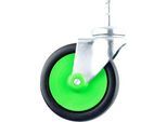 Lenkrolle CLAX®, Ersatzteil für das CLAX® Klappmobil, drehbar, ⌀ ca. 90 mm, grün