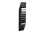 Durable Prospektspender Flexiboxx 12, 12 Spender, A4, hoch, schwarz