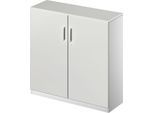 Schäfer Shop Genius Flügeltürenschrank TETRIS SOLID, 3 OH, B 1200 mm, abschließbar, mit Abdeckplatte