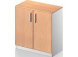 Schäfer Shop Genius Flügeltürenschrank TETRIS SOLID, 2 OH, B 800 mm, abschließbar, mit Abdeckplatte