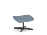 Nowy Styl Beinauflage Barrique, für Drehsessel Barrique, bis 110 kg, Polyesterbezug/Aluminium, denimblau/schwarz