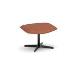 Nowy Styl Beinauflage Otuli, für Drehsessel Otuli, bis 110 kg, Polyesterbezug/Aluminium, cinnamonbraun/schwarz