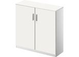 Schäfer Shop Genius Flügeltürenschrank TETRIS SOLID, 3 OH, B 1200 mm, abschließbar, mit Abdeckplatte