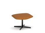 Nowy Styl Beinauflage Otuli, für Drehsessel Otuli, bis 110 kg, Polyesterbezug/Aluminium, orange/schwarz
