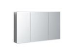 Geberit Option Plus Spiegelschrank 500592001 120x70x17,2 cm, mit Beleuchtung, Kosmetikspiegel, 3 Türen