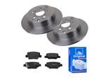 ATE Bremsensatz, Scheibenbremse 142041945 Hinterachse voll 297mm 11mm für TOYOTA