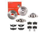 BREMBO Bremsensatz, Scheibenbremse sg00000ee4 Hinterachse voll 239mm 10mm für Peugeot MG (SAIC) Roewe Audi VW SEAT Citroën NISSAN Skoda EUROPES