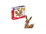 Mattel GMD34 - Mega - Pokémon - Jumbo Evoli, ca. 30 cm, Bauset
