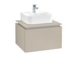 Villeroy & Boch Legato Waschtischunterschrank B73100VK 60x38x50cm, Soft Grey