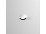 Alape K360.G Bicolor Schalenbecken 3501000180 Ø 360 mm, 130 mm, matt schwarz/weiß glänzend, ohne Hahnloch/Überlauf