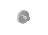 Herzbach Design iX Handtuchhaken 17.819000.1.09 Edelstahl gebürstet, Wandmontage, Ausladung 32 mm
