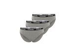Slip CHIEMSEE, Damen, Gr. XXL (44), medium grau, medium grau, 71% Baumwolle, 24% Viskose, 5% Elasthan, Unterhosen Slip
