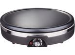 OHMEX Crêpesmaker "Crêpe Maker OHM-CRP-3805 1350 W", schwarz, B:38cm H:9,5cm, Crepesmaker, Crêpesmaker