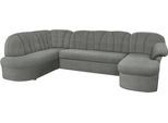 DOMO collection Wohnlandschaft "Pegnitz, zeitlos&modern, elegante Rückensteppung, Breite 292cm, U-Form" wahlweise mit Bettfunktion