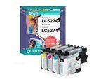 4er Multipack Set kompatibel für Brother LC-527VAL Druckerpatronen