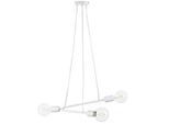 Pendelleuchte , Weiß , Metall , 10x75x65 cm , Lampen & Leuchten, Leuchtenserien