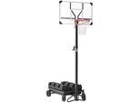 Sportnow Basketballkorb , Schwarz , Metall , 66x107 cm , Freizeit & Co, Sport & Fitness