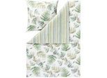 Estella Bettwäsche , Hellgrün , Textil , Floral , 155x200 cm , Textiles Vertrauen - Oeko-Tex® , hautfreundlich , Heimtextilien, Bettwäsche & Leintücher, Bettwäsche, Flanell-Bettwäsche
