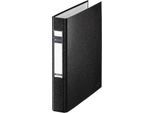 LEITZ® Ringbuch, DIN A5, 2-Ring-Mechanik, Rückenbreite 40 mm, schwarz