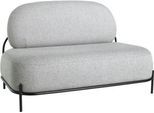 Sofa ADMIRAAL, Retro-Look, B 1245 x T 710 x H 770 mm, grau