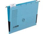 ELBA chic® ULTIMATE Hängetasche, für Formate bis DIN A4, Recyclingkarton, 25 Stück, blau