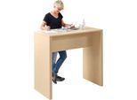 Hochtisch POINT, B 1200 mm, Ahorn-Dekor
