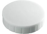 MAUL Solidmagnete, ø 20 x 7,5 mm, 10 Stück, weiß
