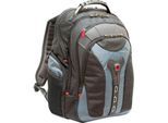 Laptop Rucksack Wenger Pegasus Comfortable, 23 l, für Laptops bis 17,3", Laptopfach, L 230 x B 340 x H 470 mm, Polyester, Nylon, grau/schwarz