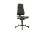 Drehstuhl All-in-One 9643, PU-Schaumpolster, schwarz