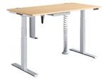 Schäfer Shop Genius Komplettangebot MODENA FLEX 5-tlg., Schreibtisch elektr. höhenverstellbar, PC-Halterung