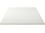 Wollteppich SANSIBAR "Hörnum", beige (naturweiß), B:140cm H:12mm L:200cm, Schurwolle, Teppiche, Handweb Teppich, meliert, reine gewalkte Wolle, handgewebt
