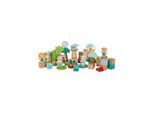 Small Foot - Wooden Building Blocks Jungle Friends - 50 pcs