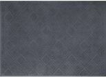 Badematte FRAMSOHN FROTTIER "Mosaik" Gr. 4, grau (anthrazit), H:7mm, Baumwolle, Badematten, Badematte, gemustert, Baumwolle, hergestellt in Österreich