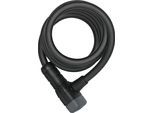 Spiralschloss ABUS "6512K/180/12 black", schwarz, SicherheitsschlösserB:12cm L:16cm, B:12cm L:16cm