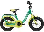Kinderfahrrad S’COOL "S'COOL niXe 12-1S - Green/Lime" Gr. 21, grün, lime, Fahrräder, Kinder, 21cm, 12 Zoll (30,48cm)