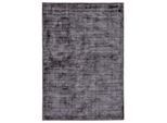 Teppich Gr. 2, anthrazit, B:70cm H:10mm L:140cm, Viskose, Teppiche, Teppich