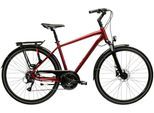 Trekkingrad KROSS "Herren-Trekkingrad 28" Trans 4.0 Rot 24 Gänge" Gr. 53, rot (rot, schwarz), Fahrräder, Herren, 53cm, 28 Zoll (71,12cm) hinten: 28 Zoll (71,12cm)