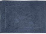 Badematte FRAMSOHN FROTTIER "Uni Basic Hotelmatte" Gr. 2, blau (tintenblau), H:11mm, Baumwolle, Badematten, Badematte, große Farbpalette, Hergestellt in Österreich, Badezimmerteppich
