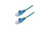 StarTech.com 15m Blue Slim CAT6 Ethernet Cable, Snagless, 28AWG, LSZH - Patch-Kabel - RJ-45 (M)