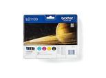 Brother LC1100 Value Pack - 4er-Pack - Schwarz, Gelb, Cyan, Magenta