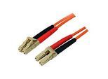 StarTech.com 15m Fiber Optic Cable - Multimode Duplex 50/125 - LSZH - LC/LC - OM2 - LC to LC Fiber Patch Cable - Netzwerkkabel - LC Multi-Mode (M)