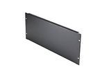 StarTech.com 4U Blank Panel for 19 inch Rack, Rack Mount Blanking Panel for Server/Network Racks & Cabinets, 4RU Rackmount Filler Panel/Spacer/Plates, Solid Panel, Cold-Rolled Steel, Black - 4U Blanking Panel (RKPNL4U)