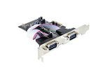 Delock 4 x serial PCI Express Card - Serieller Adapter