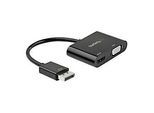 StarTech.com Adapter DispayPort auf VGA - HDMI 4K 60Hz - DP Video Adapter - Videoadapter - DisplayPort männlich zu HD-15 (VGA)