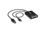 StarTech.com DisplayPort to DVI Adapter - Dual-Link - Active DVI-D Adapter for Your Monitor / Display - USB Powered - 2560x1600 (DP2DVID2)